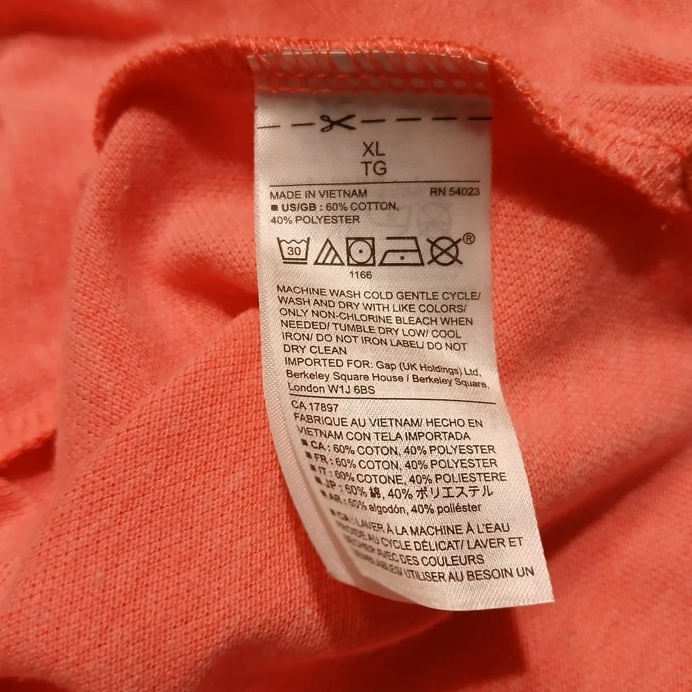 GAP Neon Short-Sleeve Shirt